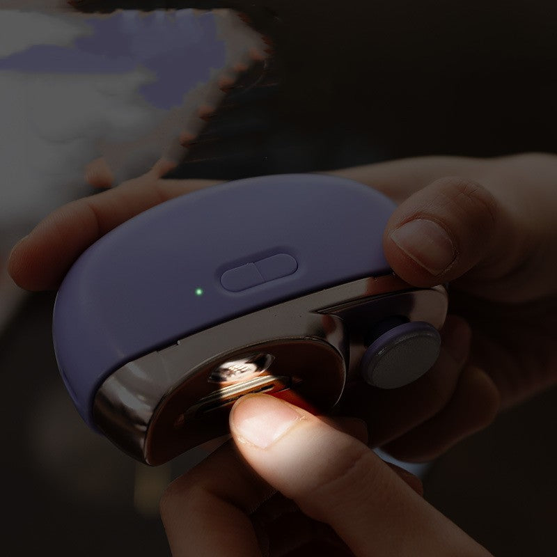 Home Electric Nail Sharpener Fully Automatic And Can Light Up