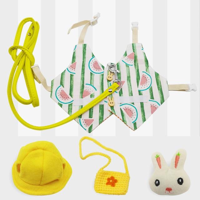 Pet Rabbit Clothes Travel Photo Decorations Clothing