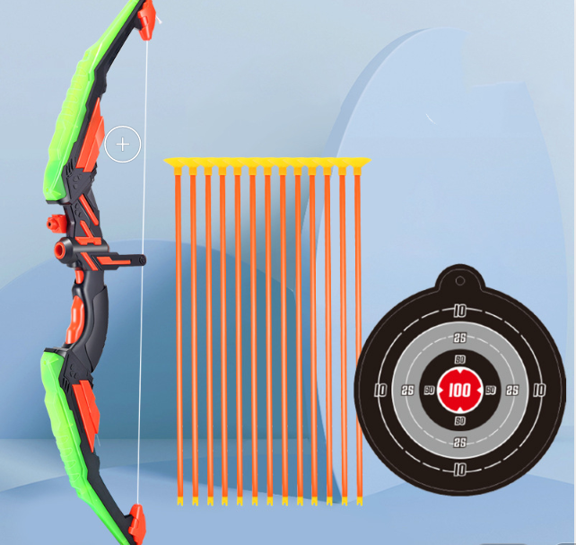 Children's Archery Bow And Arrow Set Arrow Target Quiver Boy Shooting Parent-child Sports Arrow Traditional Sucker