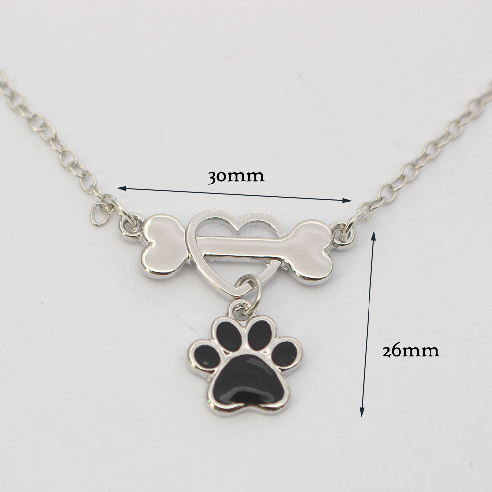 Bone Love Pet Jewelry Necklace